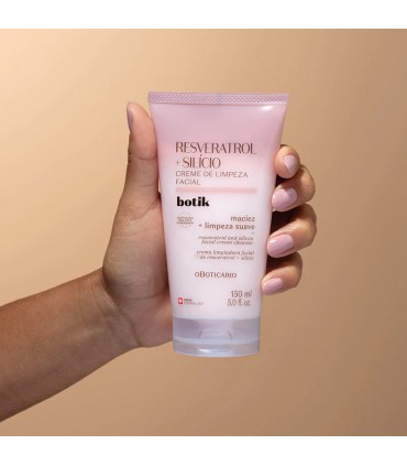 Кремовая пенка для умывания Botik Resveratrol and Silicium