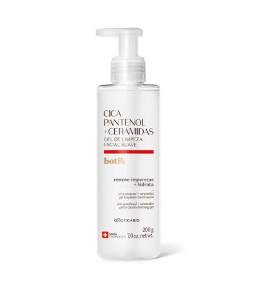 Õrn puhastusgeel Botik Cica pantenooli ja keramiididega