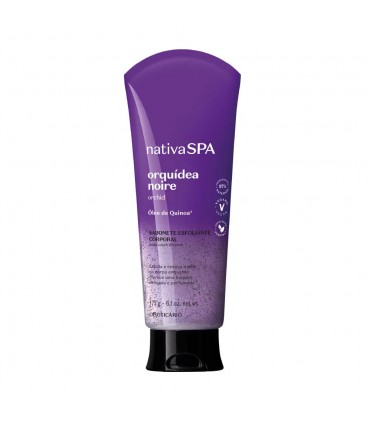Отшелушивающий гель для душа Nativa Spa Orquideia Noir